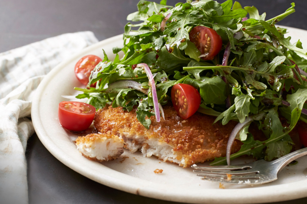 Halibut Milanese