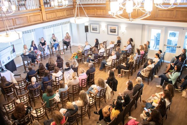 attendees at the women and our bodies event